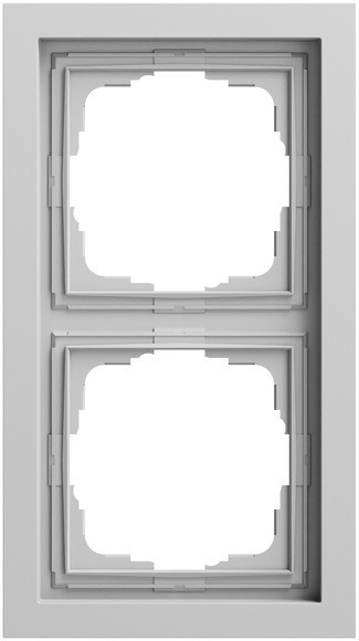 Gira System 70 Gira F200 Afd.R. 2-V F200 gris m(gel.)