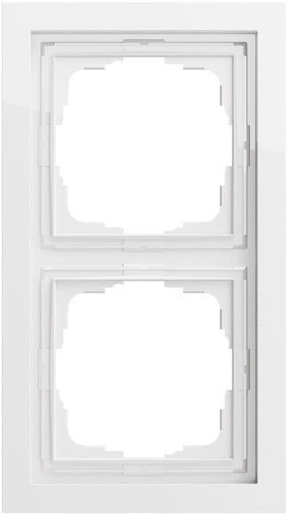 Gira System 70 Gira F200 Afd.R. 2-V vlak F200 Z.wit