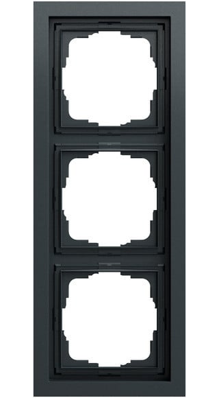 Gira System 70 Gira F200 Afd.R. 3-V F200 antracit(gel.)