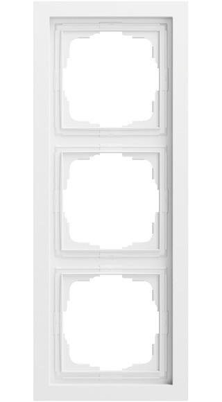 Gira System 70 Gira F200 Afd.R. 3-V vlak F200 Z.wit m(gel.)
