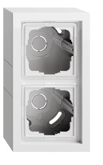 Gira System 70 Gira F200 Ob-Beh. 2-V + afd.R. F200 Z.wit