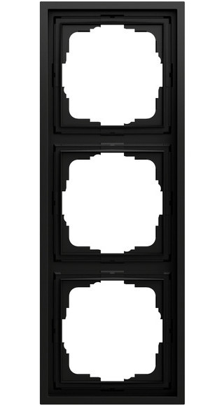 Gira System 70 Gira F300 Afd.R. 3-V F300 zwart m(gel.)
