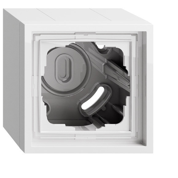Gira System 70 Gira F300 Ob-Beh. 1-V + afd.R. F300 Z.wit