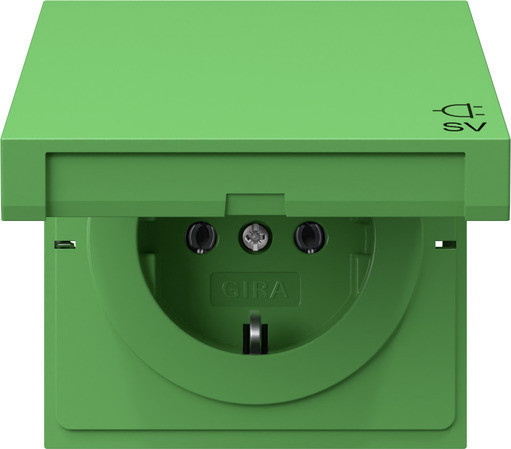 Gira System 70 Across programs WCD/Ra KD opdr.SV system 70 groen