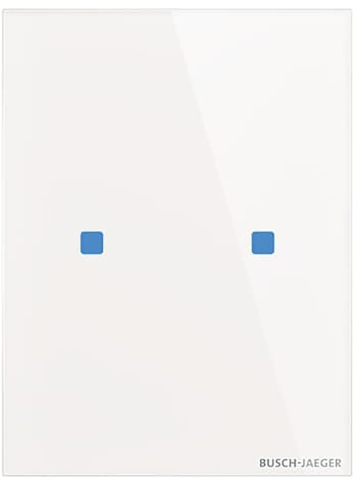 Glasstouch Sensor KNX -tacteo 2-voudig