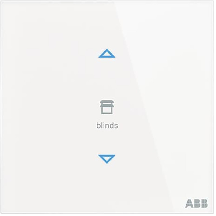 Glasstouch Sensor KNX -tacteo 2-voudig, vertikaal