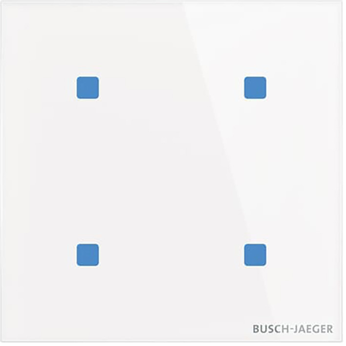 Glasstouch Sensor KNX -tacteo 4-voudig