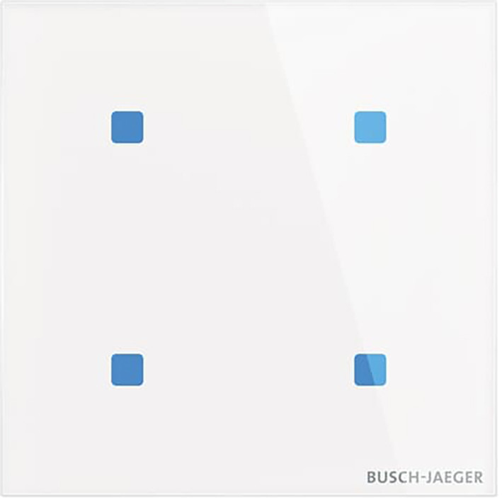 Glasstouch Sensor KNX -tacteo 4-voudig