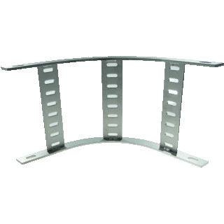 Gouda Holland scheepsladder RVS 316 bocht/hoekstuk kabelladder 90° 150x30mm