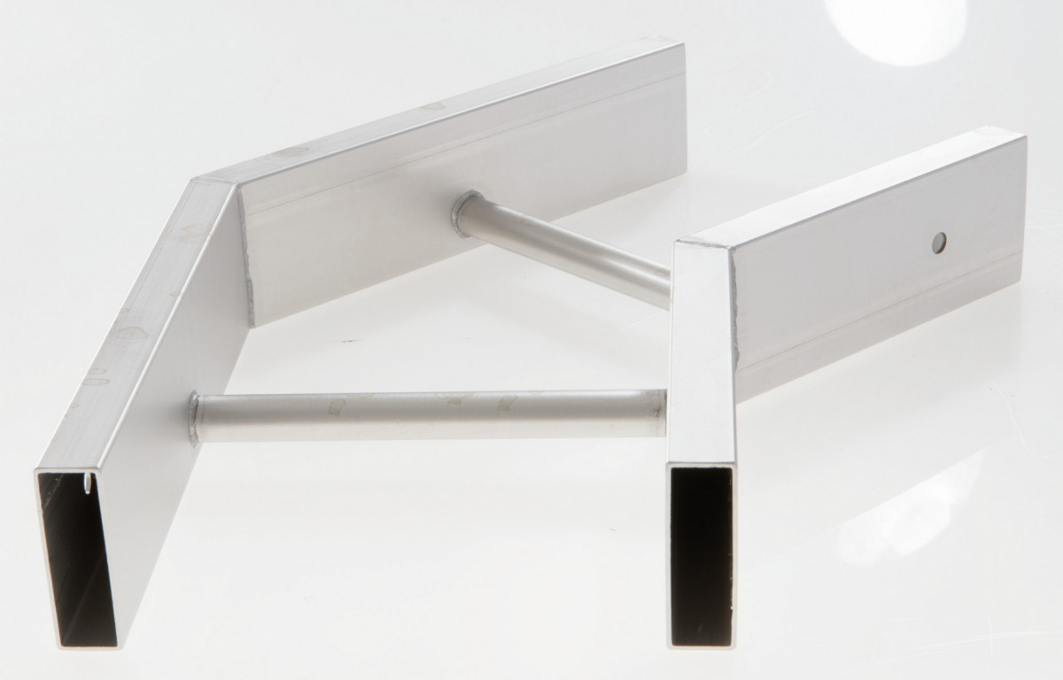 Gouda Holland Gouda Kabelladder Stre MK 60.200 RVS304 bocht 45°