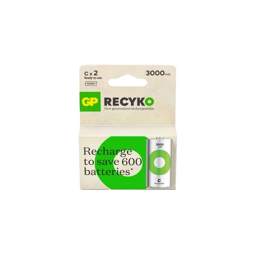 GP Recyko+ nimh batt 1,2V C 3000mah carton