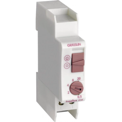Grasslin Trappenhuisschakelaar din-rail 220 - 230V 16ac 3- en 4-draads schakeling 50 - 60HZ