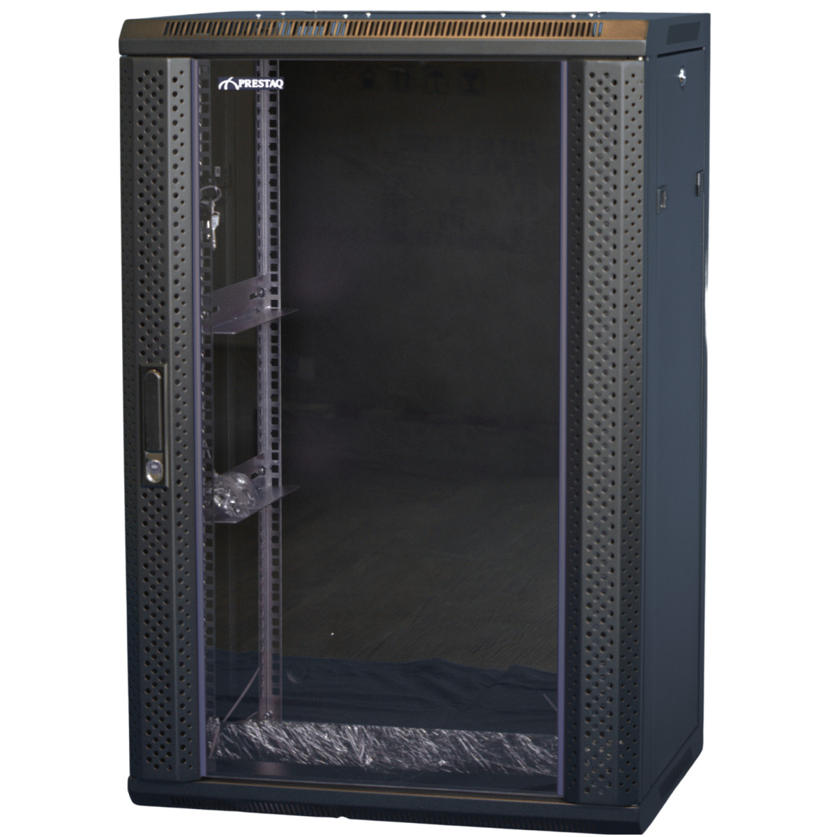 Grayle 18u Wandkast 600MM met glazen deur – 940MM hoog