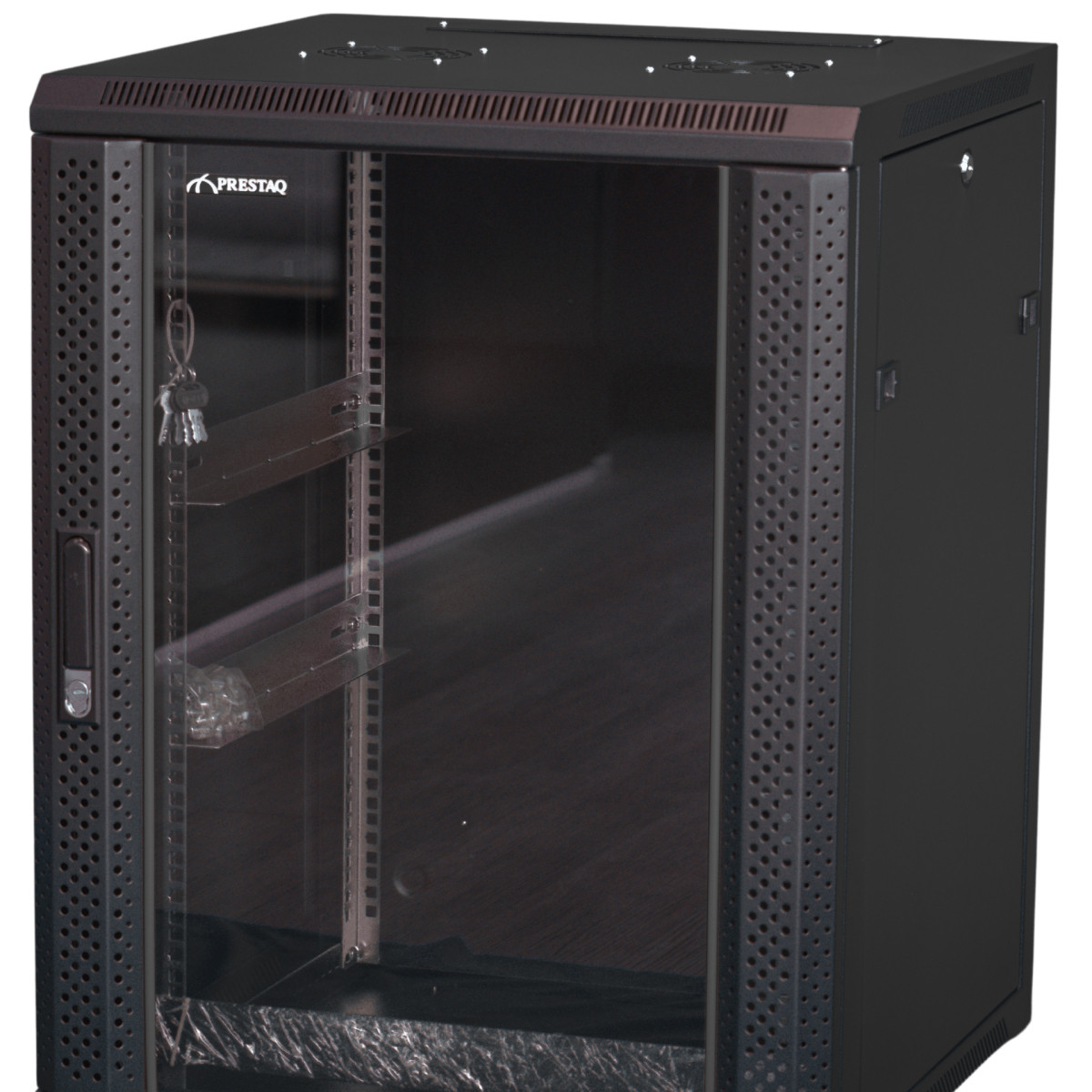 Grayle 15u Wandkast 600x600 met glazen deur –