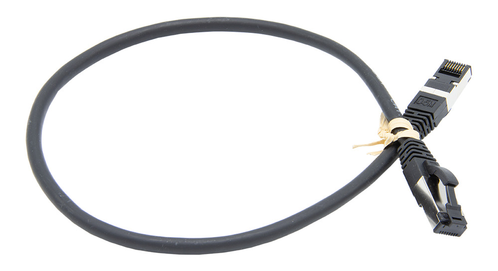 Grayle Cat8.1 S/FTP Patchkabel LSOH Cat8.1 S/FTP patchkabel 0.5M, 40G, lsoh zwart