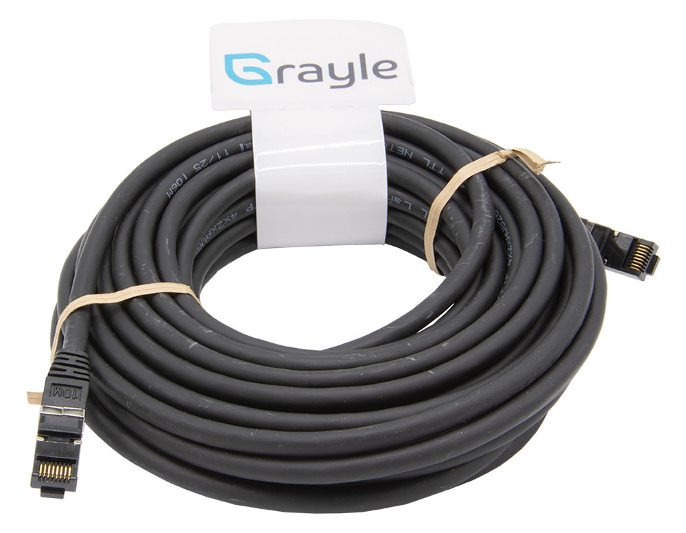 Grayle Cat8.1 S/FTP Patchkabel LSOH Cat8.1 S/FTP patchkabel 10M, 40G