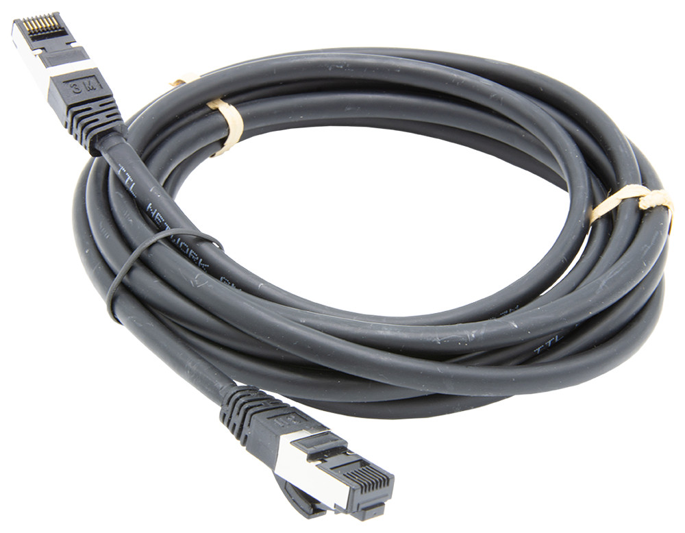 Grayle Cat8.1 S/FTP Patchkabel LSOH Cat8.1 S/FTP patchkabel 3M, 40G, zwart