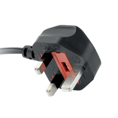Grayle Energievoorziening Engelse Stroom kabel C5 zwart 1.8 meter
