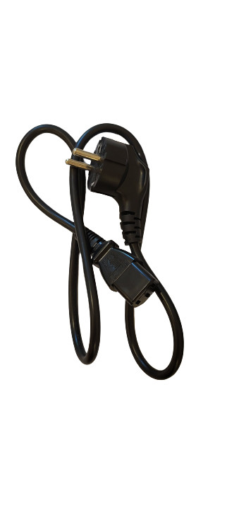 Grayle Energievoorziening Europese Stroom kabel C13 zwart 0.9 meter