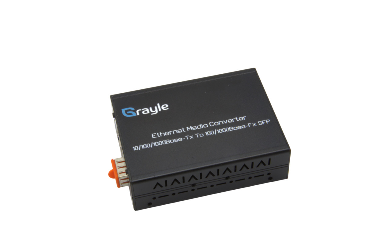 Grayle Glasvezel Media Converter SFP RJ45 Zet Koper om naar glasvezel en reik veel verder met ÉÉN apparaat
