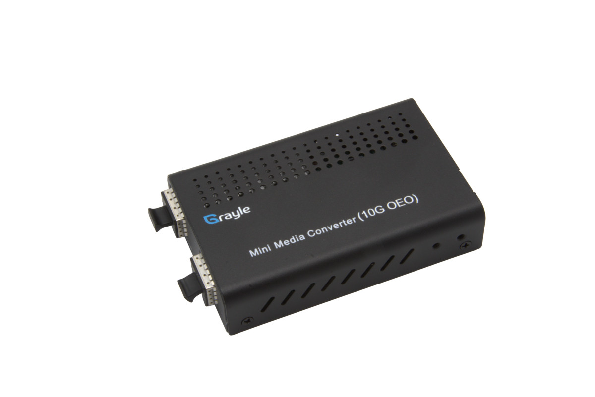 Grayle Glasvezel OEO 3R Repeater SFP+ Oeo Converter, multimode en singlemode, SFP+ naar SFP+, 3R, 10G
