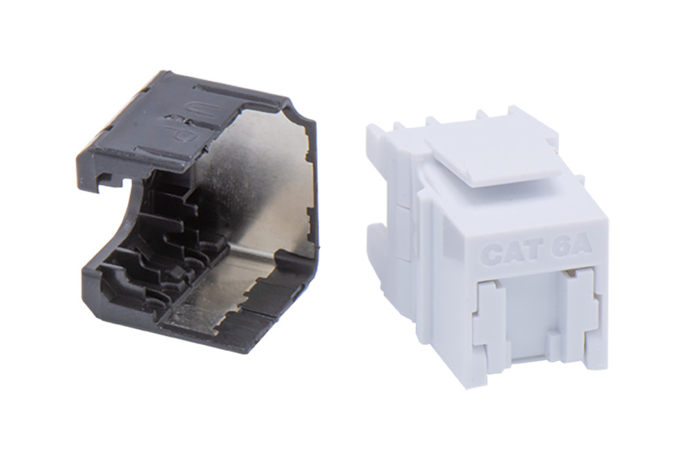 Grayle Keystone Jack cat.6a utp dust cover single motion