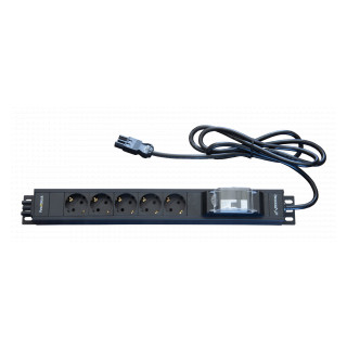 Grayle PowRblock Powrblock 10a autom. uitg.5xschuko+1xgst18/f>kabel GST18M 2M