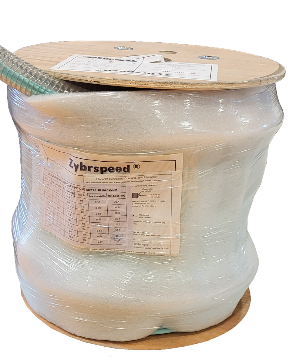 Grayle Prefab Indoor cable MM LSZH om3 4 fiber LC 250M