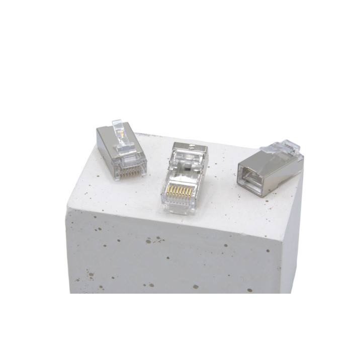 Grayle RJ45-Doorvoer plug cat.6a shielded for stranded