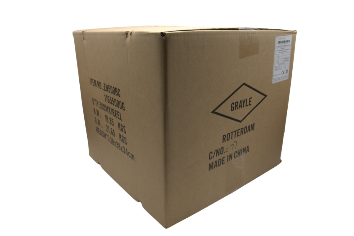 Grayle Zybrnet Cat7 S/FTP Buitenkabel Cat7 S/FTP buitenkabel op 500M haspel voor ethernet buitenroutes.