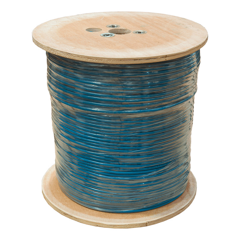 Grayle Cat.6A Bulk Kabel cat.6a SSTP (pimf) soepel awg26 LSZH blauw 500 meter