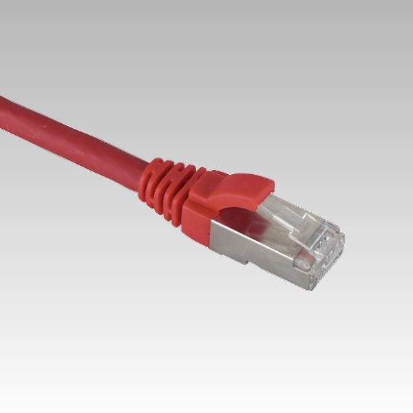 Grayle Zybrnet 10G Patch Kabel cat.6a awg26 (pimf) LSZH molded rood 1.0 meter