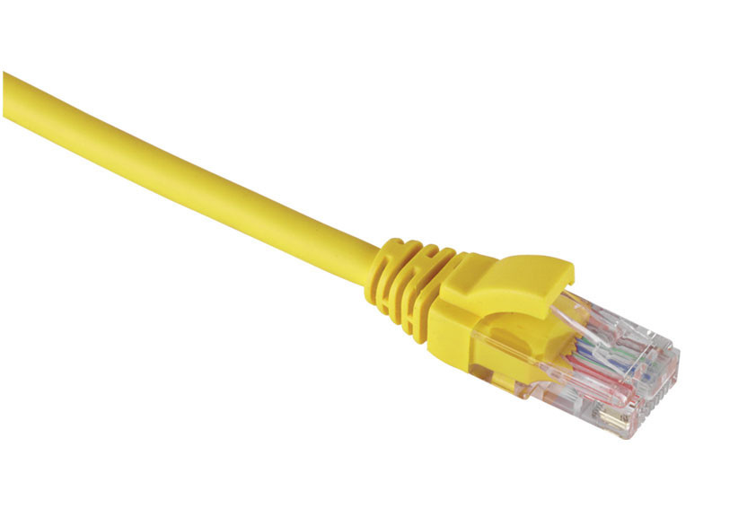 Grayle Zybrnet Gele Cat.6 patch kabel van zybrnet 500 met een lengte van 0.5 meter