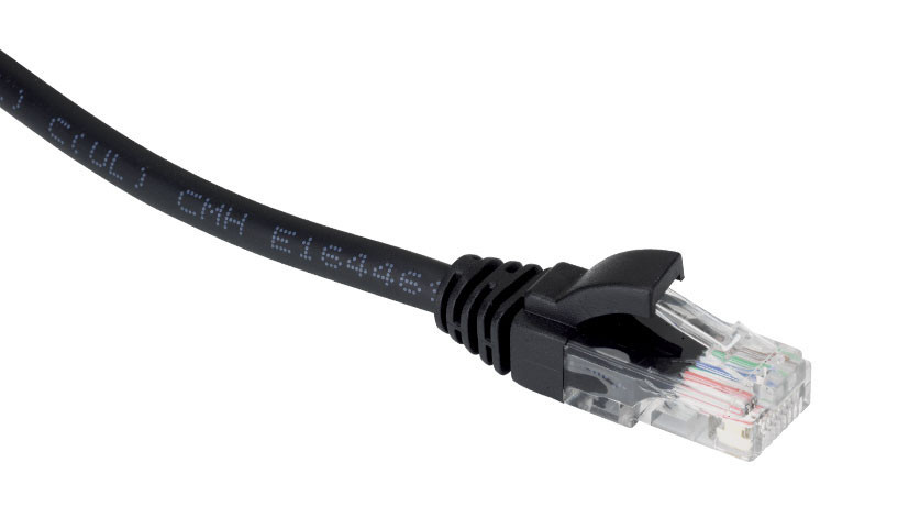 Grayle Zybrnet Zwarte Cat.6 patch kabel van zybrnet 500 met een lengte van 10 meter