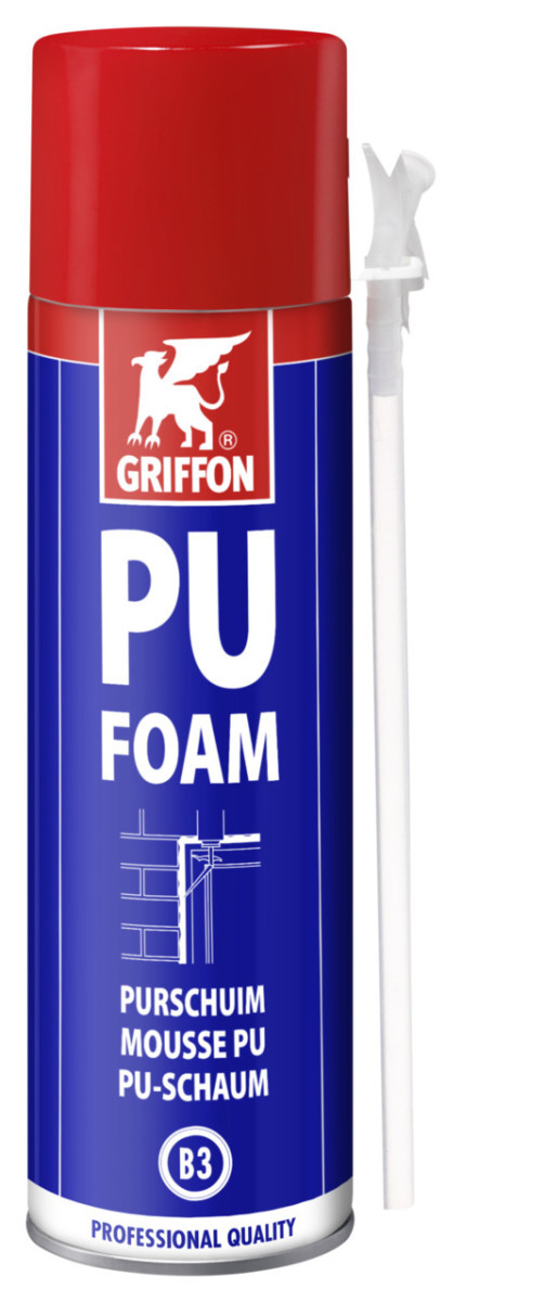 Griffon Afdichtingsmiddel Pu foam aerosol 500ML