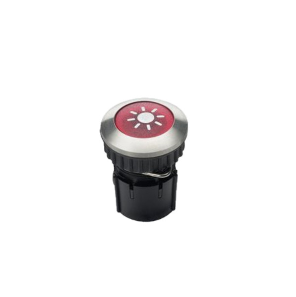 Grothe Protact deurcontacten Deurcontact Met led, inbouw, met steekcontacten, ip54, met RVS rand