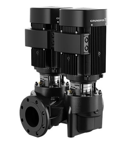Grundfos TPD (dubbelpomp) Inlinepomp TPD 40-60/2-A-F-A-bqqe 0.25KW 400Y 50HZ