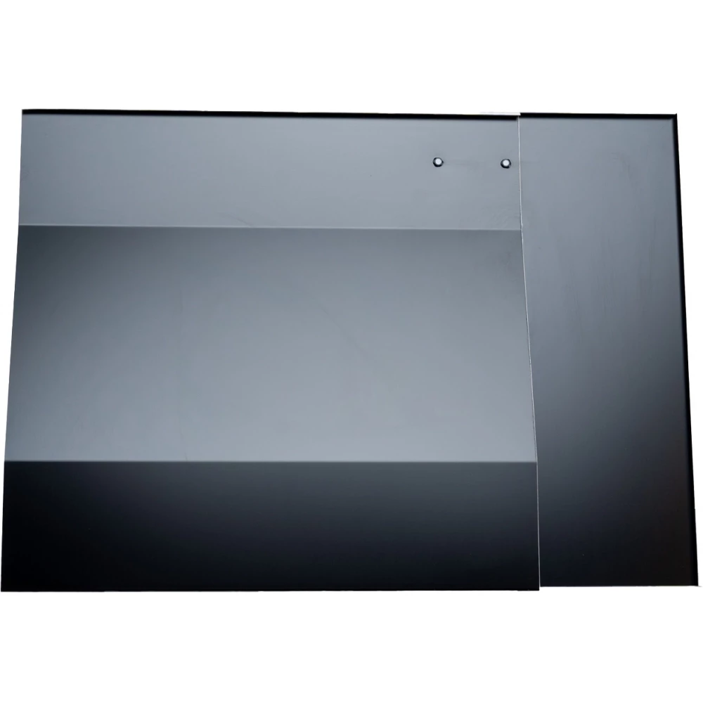 Gse In-roof portrait top right corner flashing 30MM - zwart