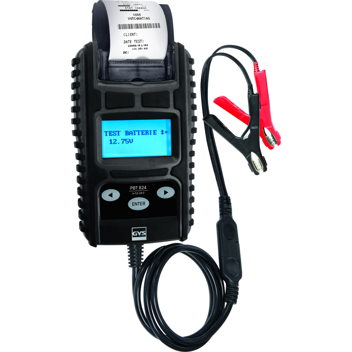 Gys Batterijtester PBT824 - 6/12/24V