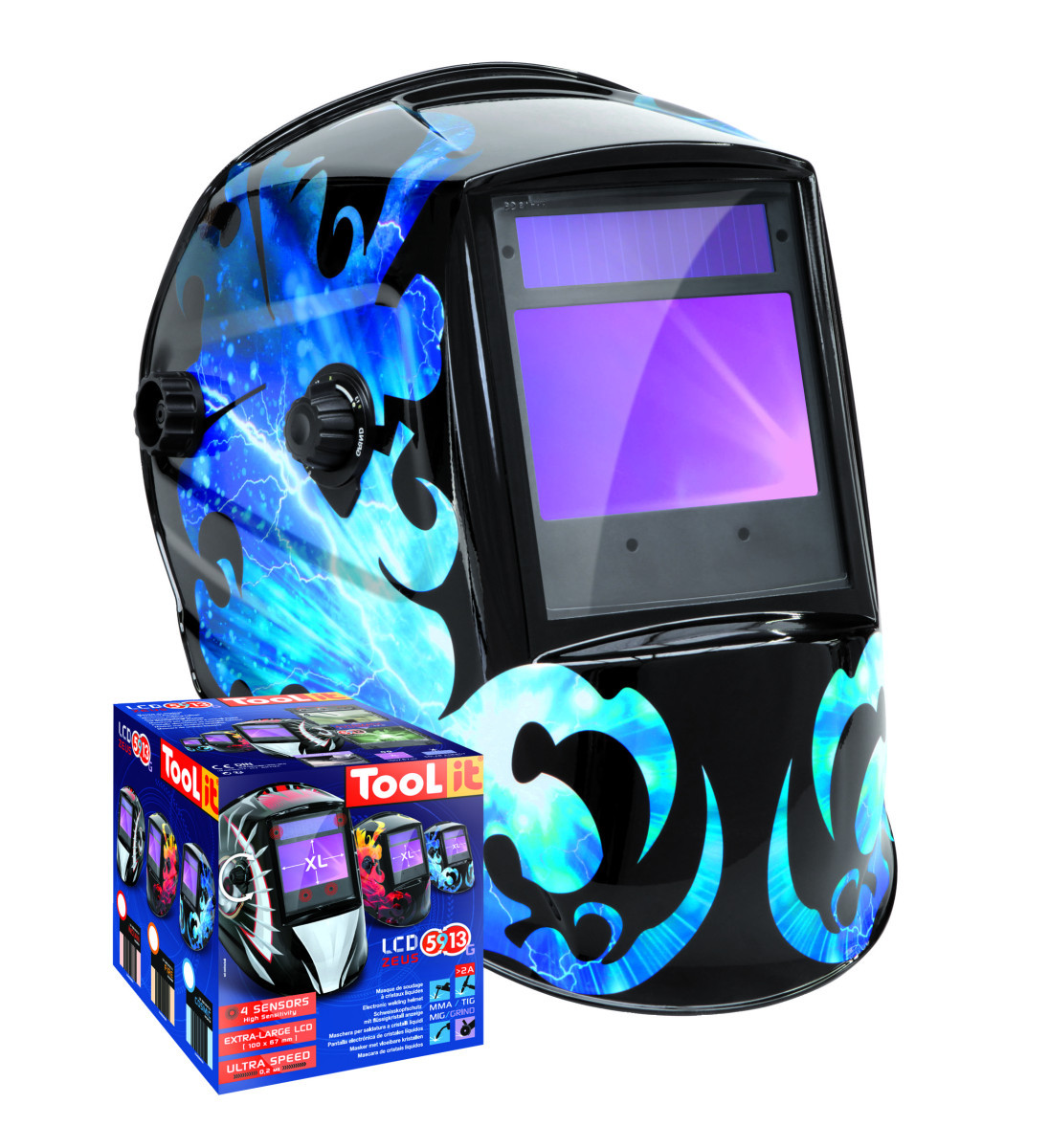 Gys Lashelm LCD zeus 5-9-9-13G blue