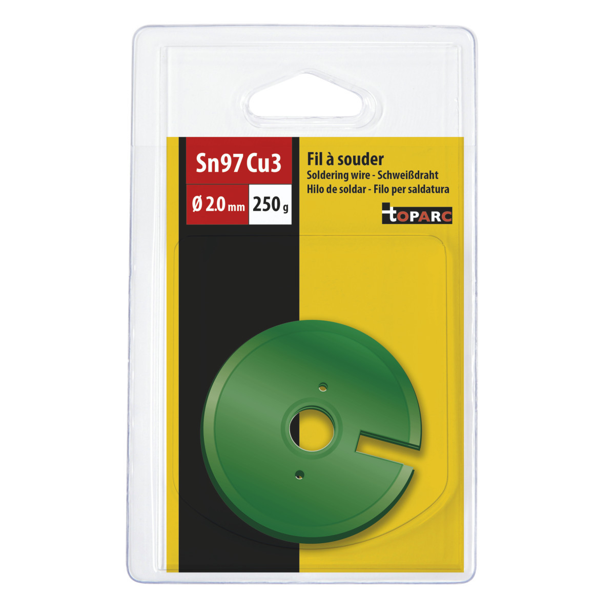 Gys Soldering wire tin-lead 97 )2MM - 250G