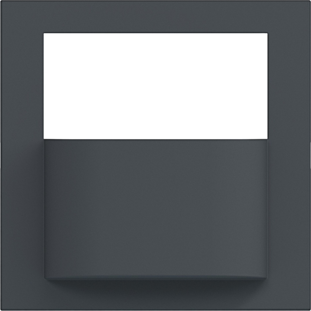 Hager A.x/C.x Afdekking Bewegingsmelder, A.X/C.X, antraciet