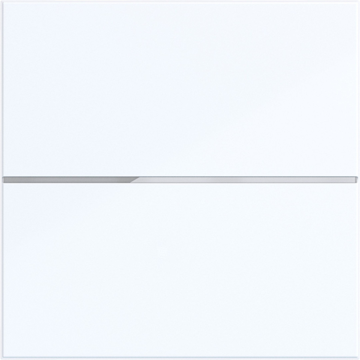 Hager A.x/C.x Afdekking Drukknop, 1-voudig, A.X/C.X, lichtwit glanzend