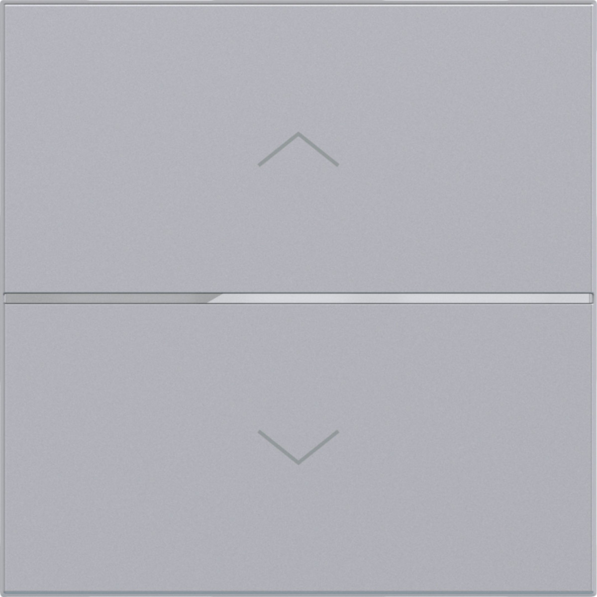 Hager A.x/C.x Afdekking Drukknop, 1-voudig, pijl, A.X/C.X,A.X/C.X titaan