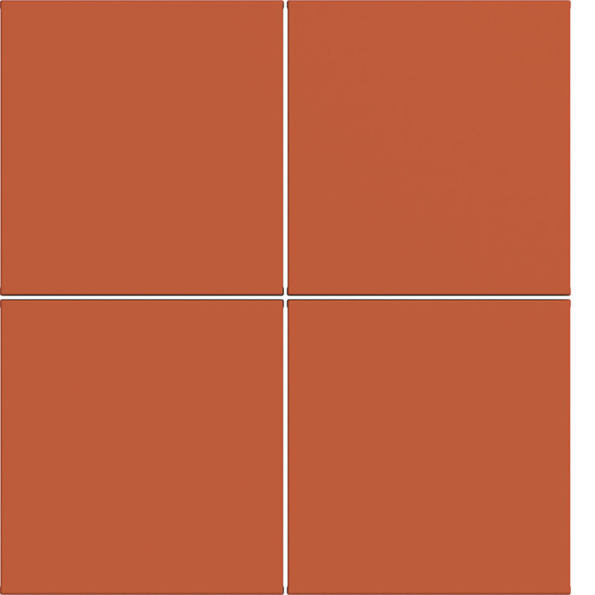 Hager A.x/C.x Afdekking KNX taster, 4-voudig, A.X/C.X, canyon, mat