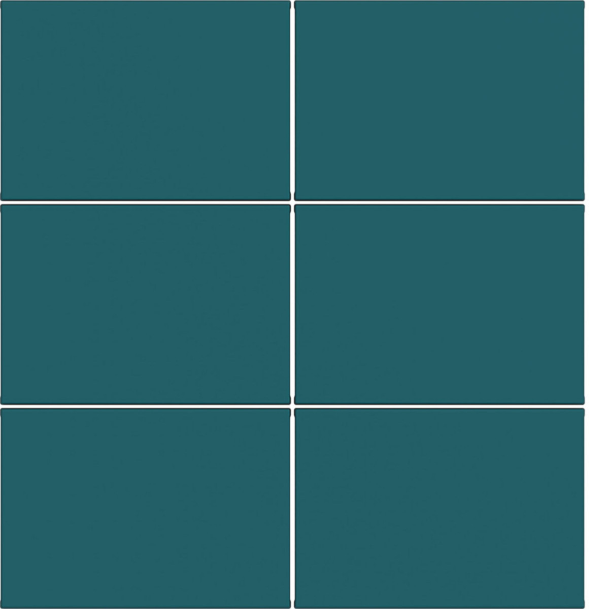 Hager A.x/C.x Afdekking KNX taster, 6-voudig, A.X/C.X, azure, mat