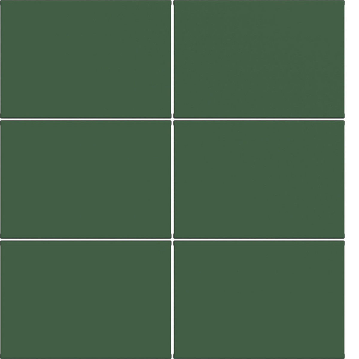 Hager A.x/C.x Afdekking KNX taster, 6-voudig, A.X/C.X, forest, mat