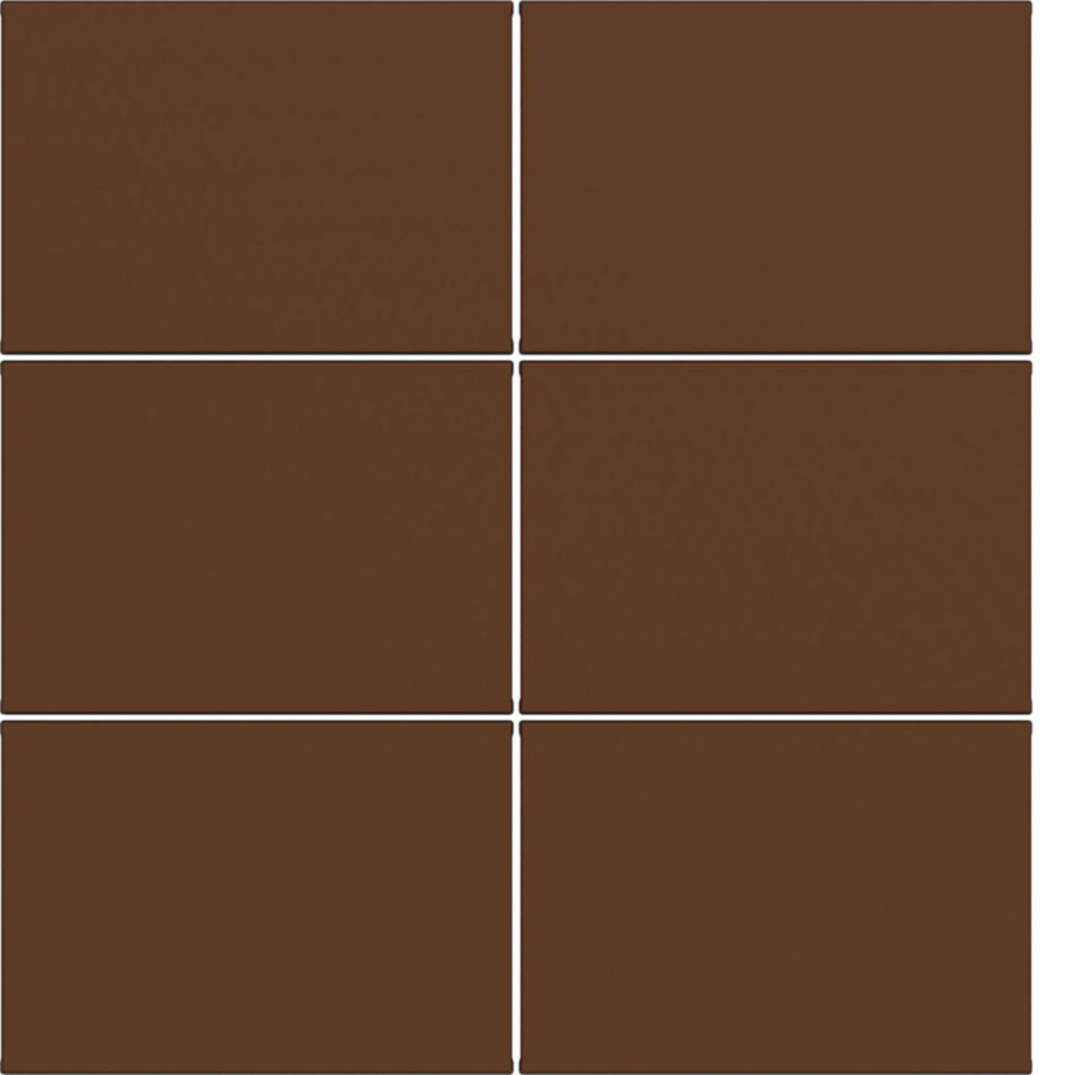 Hager A.x/C.x Afdekking KNX taster, 6-voudig, A.X/C.X, turf, mat