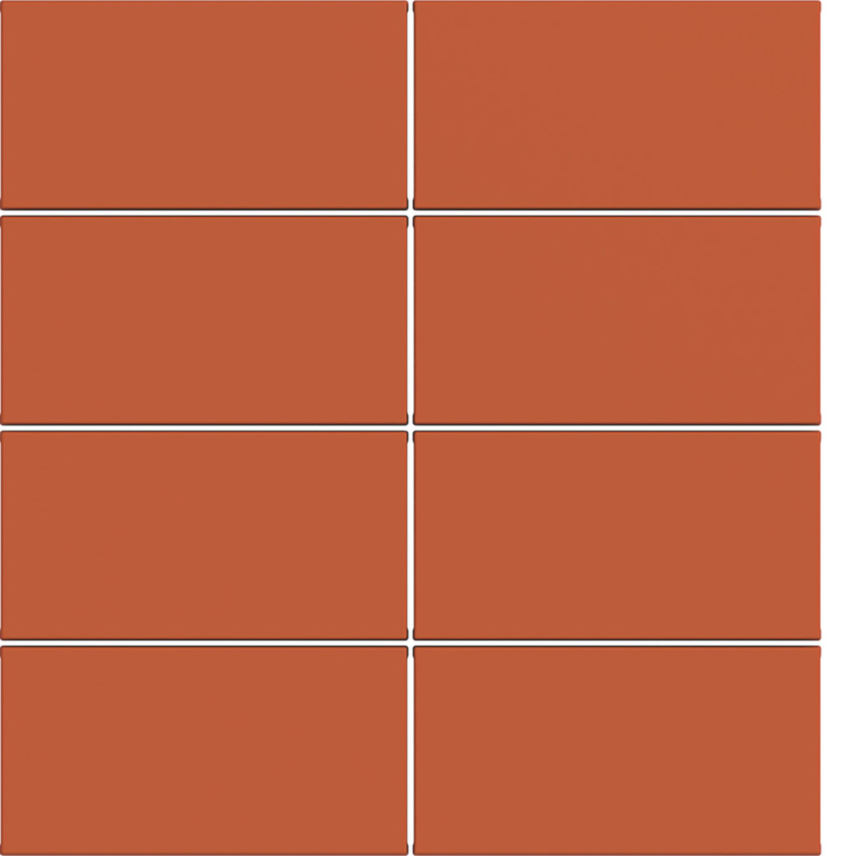 Hager A.x/C.x Afdekking KNX taster, 8-voudig, A.X/C.X, canyon, mat