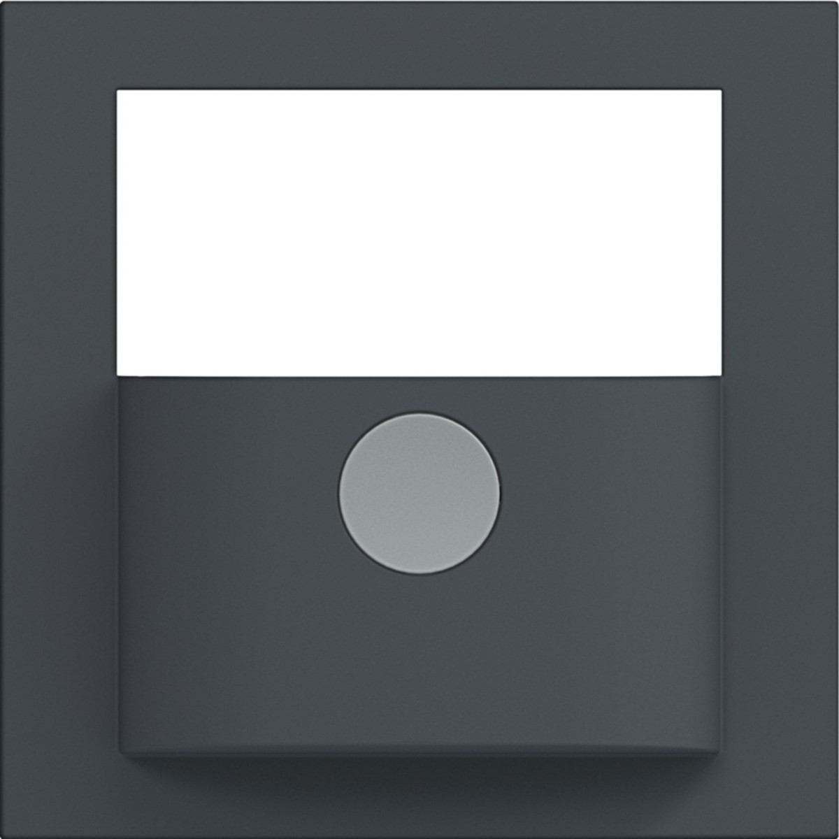 Hager A.x/C.x Afdekking Met knop voor bewegingsmelder, A.X/C.X antraciet